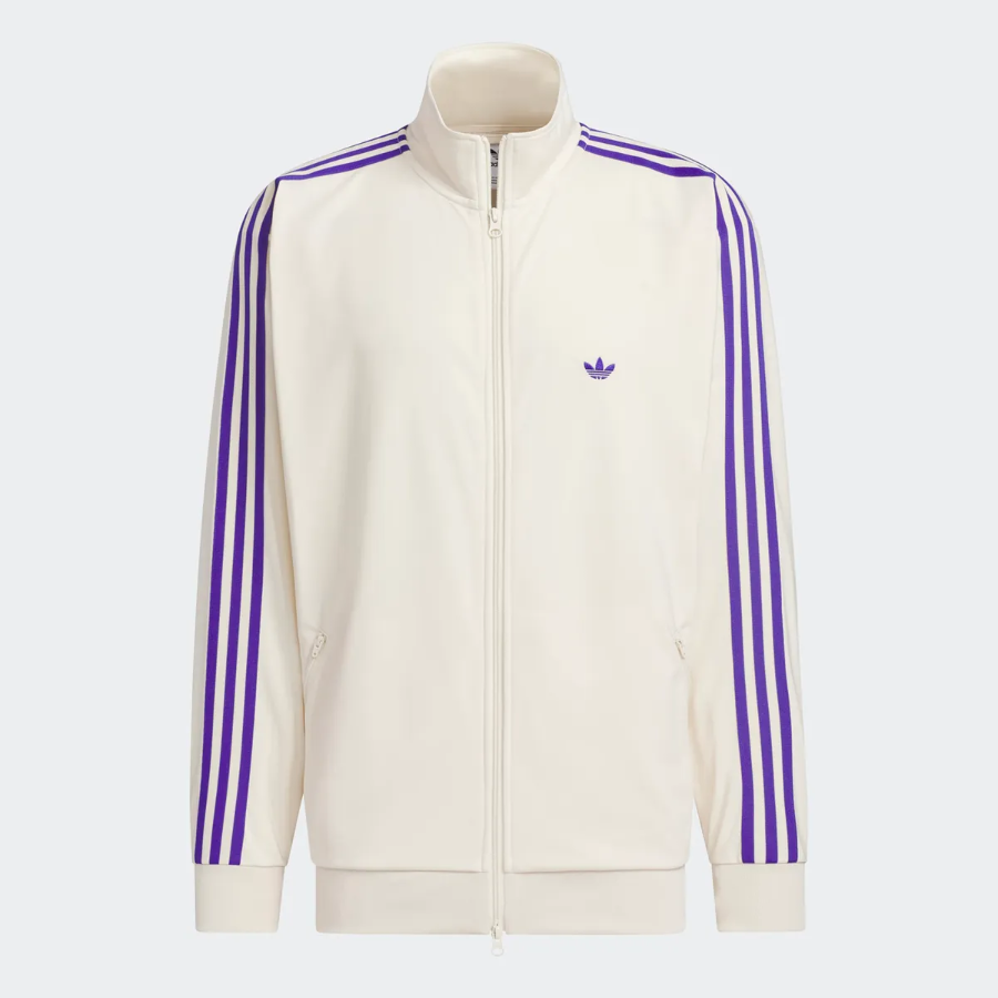Adidas BB трек-топ – Wonder White / Purple (модель JD5269)