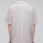 Open Collar Polo Shirt [Mushroom]