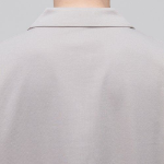 Open Collar Polo Shirt [Mushroom]