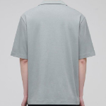 Open Collar Polo Shirt [Dusty Mint]