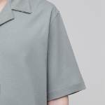 Open Collar Polo Shirt [Dusty Mint]
