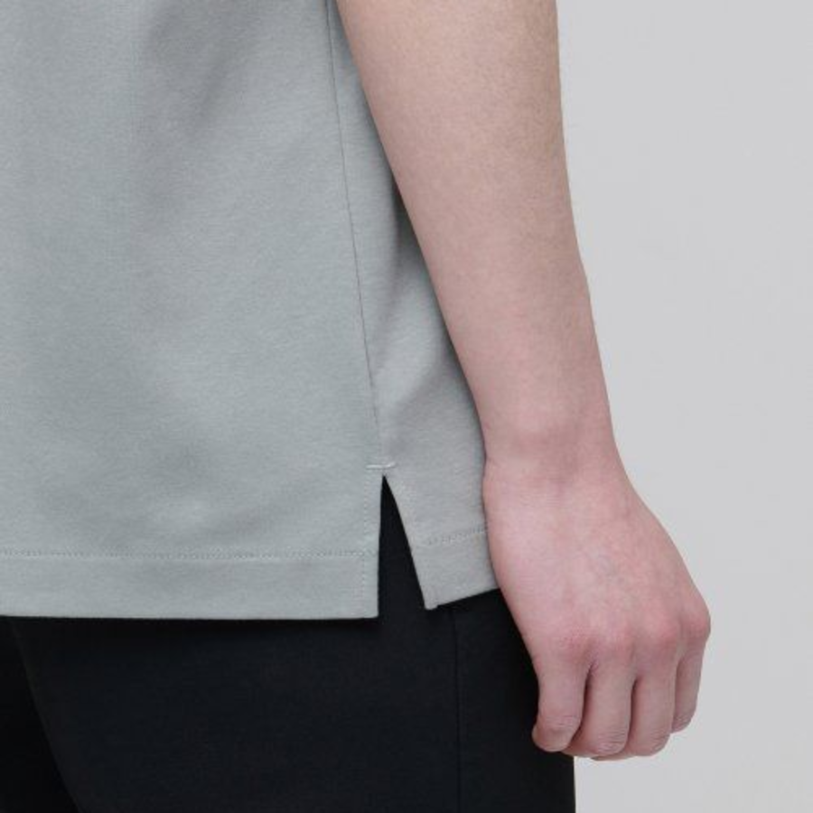 Open Collar Polo Shirt [Dusty Mint]