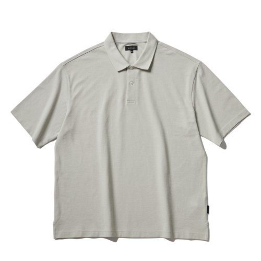 Oversized Piqué Shirt [Light Beige]