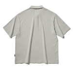 Oversized Piqué Shirt [Light Beige]