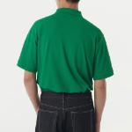 [Cooltandard] Relaxed Fit Piqué Polo Shirt [Green]