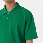 [Cooltandard] Relaxed Fit Piqué Polo Shirt [Green]