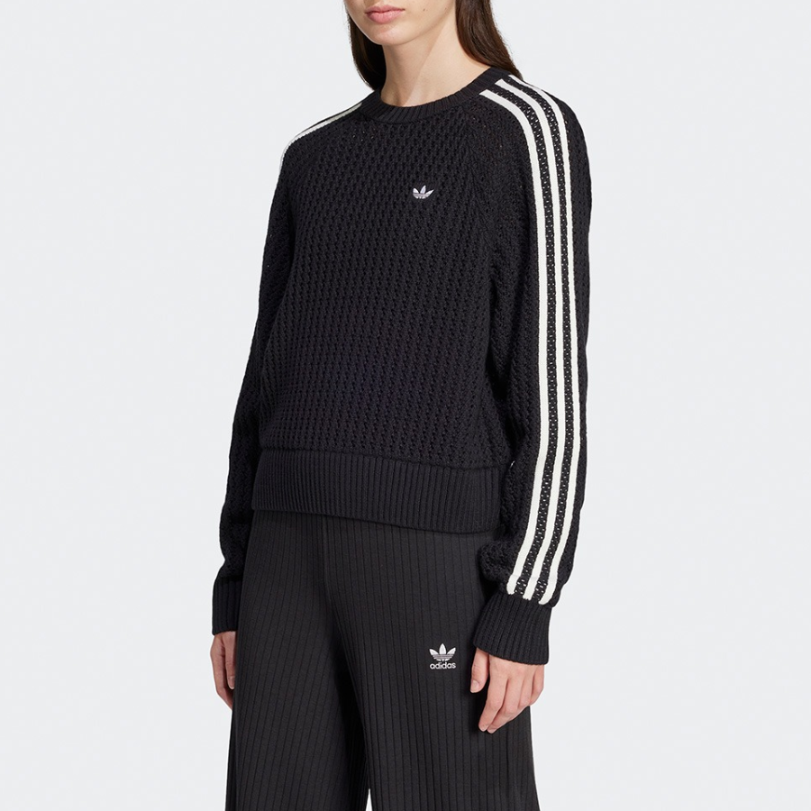 Adidas Adicolor Knitted Crew Sweatshirt