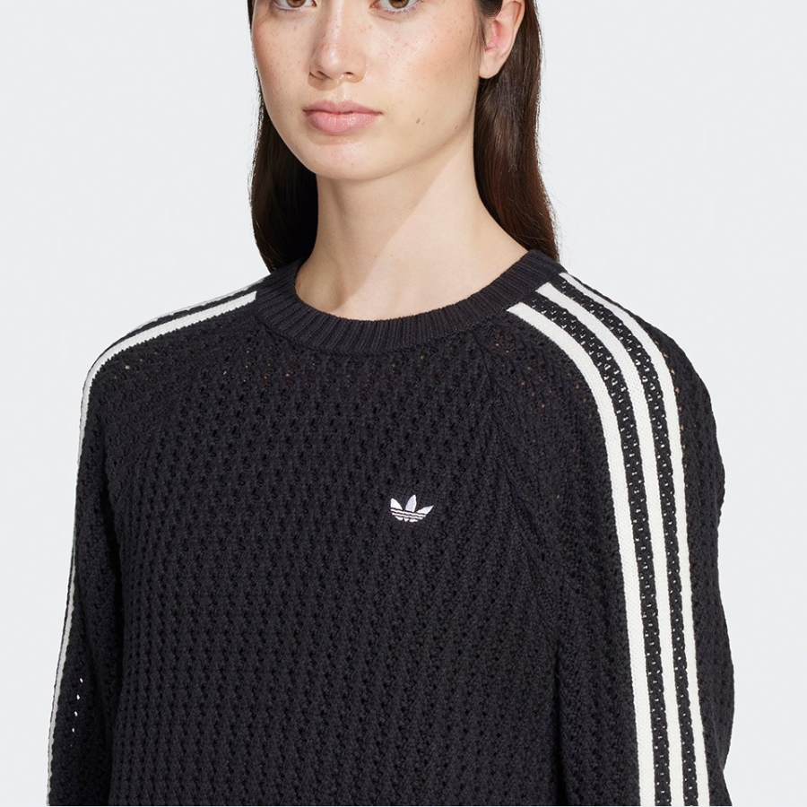 Adidas Adicolor Knitted Crew Sweatshirt