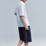 [Cooltandard] Oversized Piqué Polo Shirt [Ash Gray]