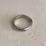 Волнообразное кольцо из хирургической стали 4 мм