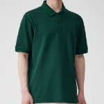 [Cooltandard] Piqué Polo Shirt [Green]