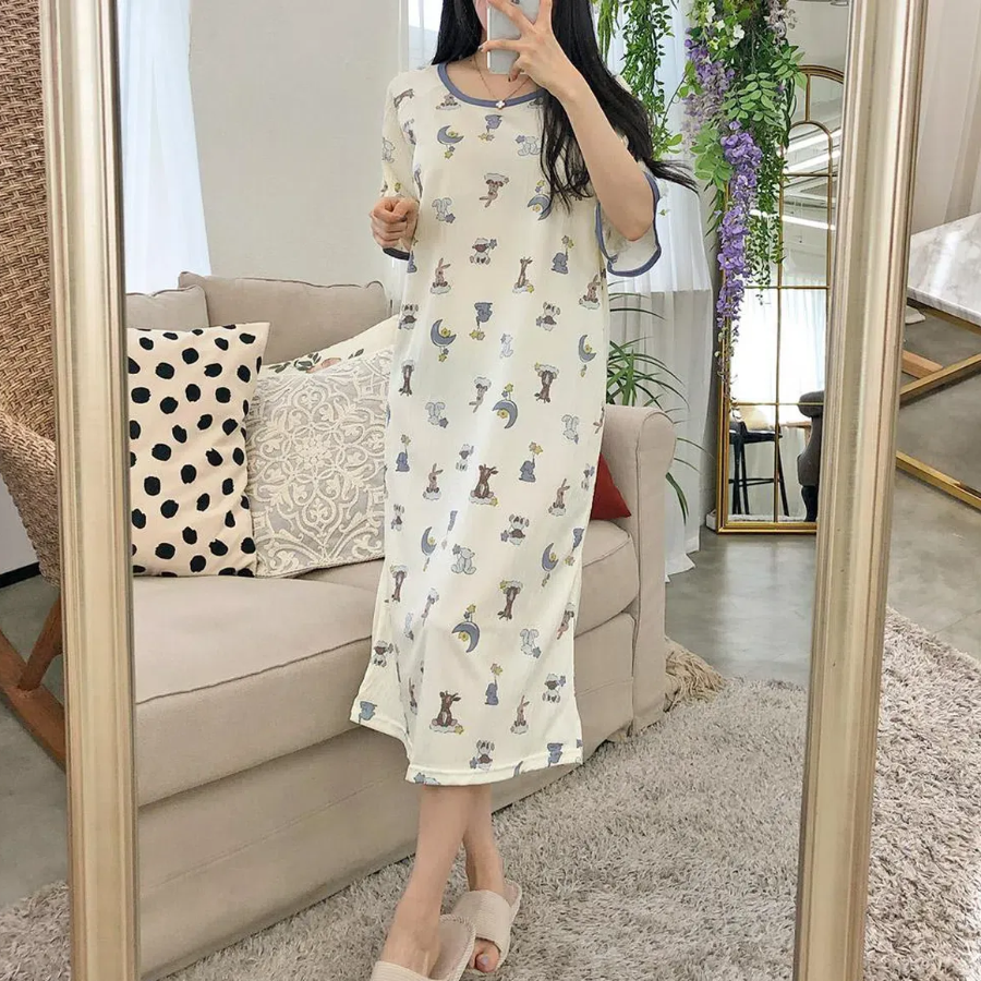 Summer Moonlight Pajama Dress