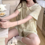 Happy Floral Pajama Set