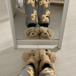 Yubu V-Neck Pocket Fleece Pajama Set