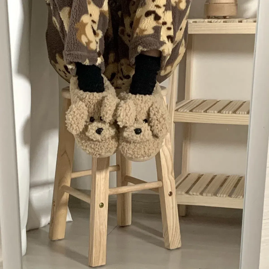 Yubu V-Neck Pocket Fleece Pajama Set