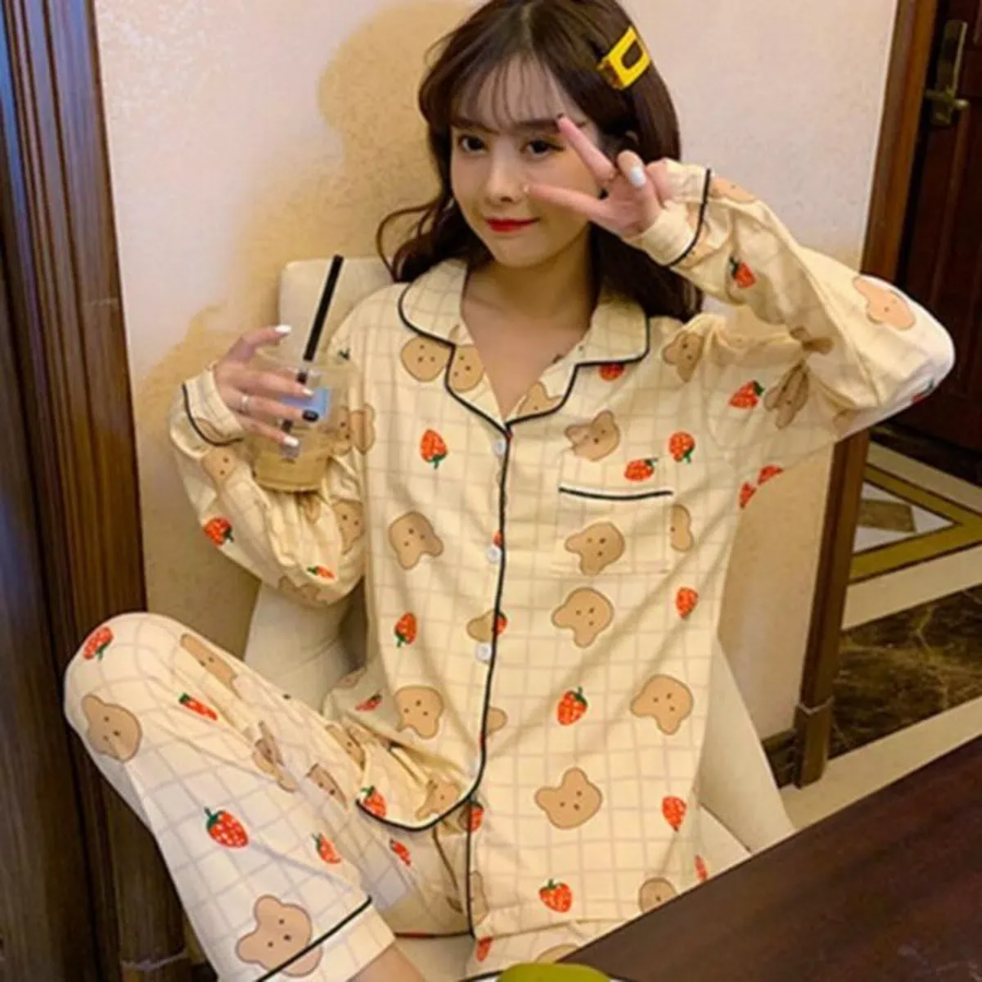 Strawberry Bear – пижамный комплект