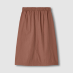 JAJU Seersucker Midi Skirt (Brick) — свежесть и стиль для тёплых дней