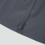 JAJU Seersucker Midi Skirt (Charcoal) — сдержанная элегантность на каждый день