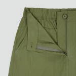 JAJU Seersucker Midi Skirt (Khaki) — лёгкость природы в городском ритме