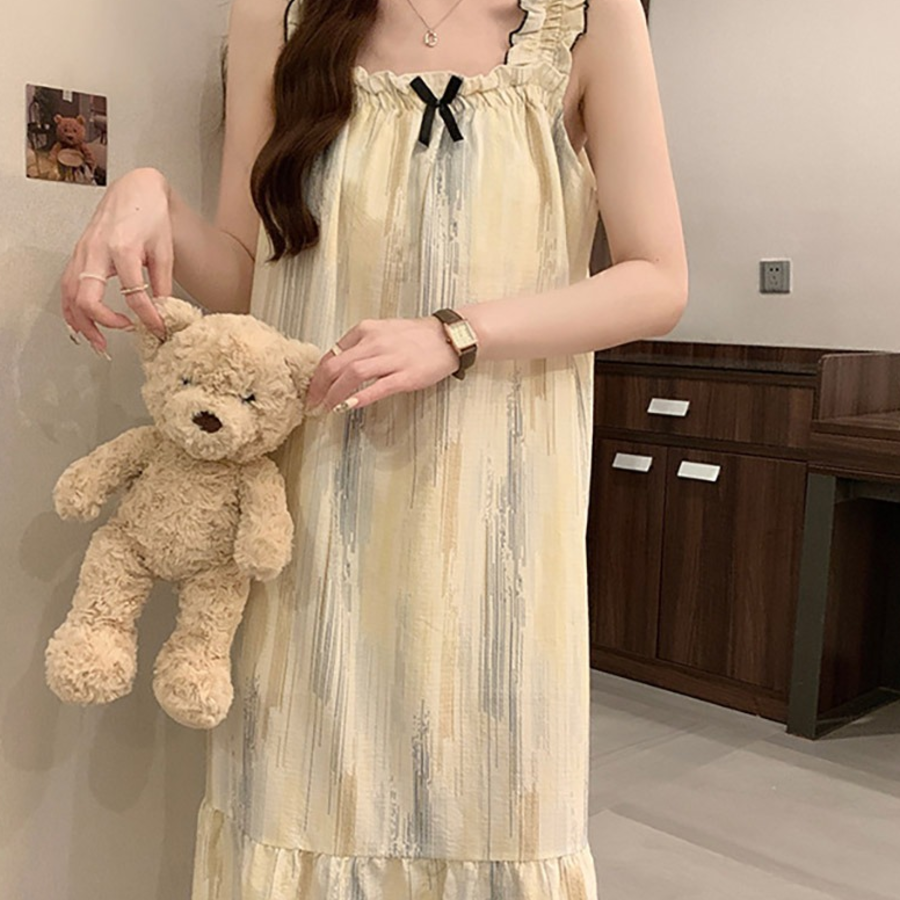 Aurora – женское домашнее платье с шнуровкой