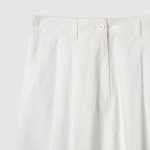 JAJU Full Seersucker Skirt (White) — лёгкость и свежесть в классическом исполнении