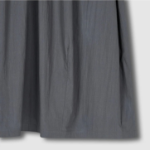 JAJU Seersucker Balloon Skirt (Charcoal) — объёмный силуэт и комфорт в каждый день