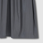 JAJU Seersucker Balloon Skirt (Charcoal) — объёмный силуэт и комфорт в каждый день