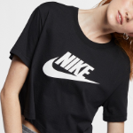 Nike Women's Sportswear Essential Futura Crop T-Shirt