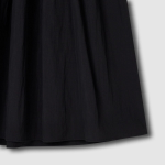 JAJU Shirring Skirt (Black) — мягкая драпировка и элегантность в движении