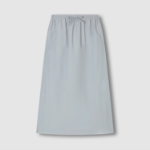 JAJU Seersucker H-line Skirt (Sky Blue) — свежесть цвета и чистота линий