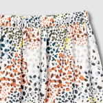 JAJU Shirring Skirt (Off White) — лёгкость, свет и элегантная драпировка