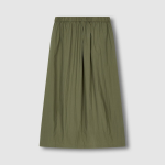 JAJU Seersucker Balloon Skirt (Khaki) — объём и комфорт в современной интерпретации