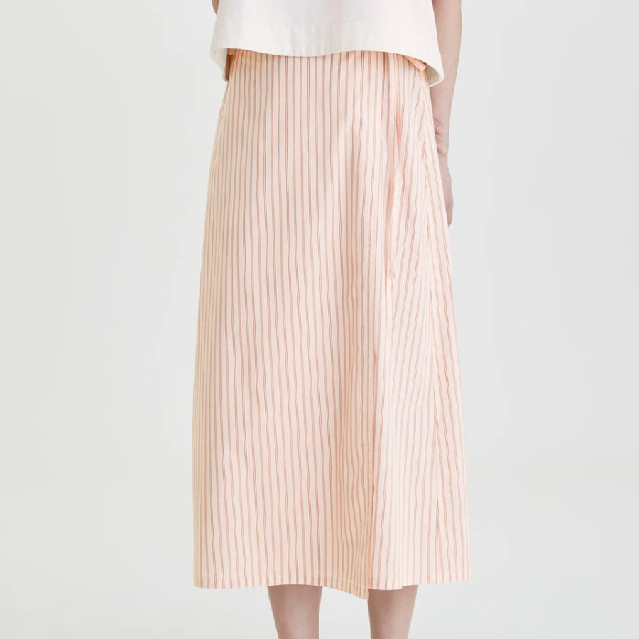 JAJU Light Cotton Wrap Skirt (Dark Pink) — яркость и лёгкость в каждом движении