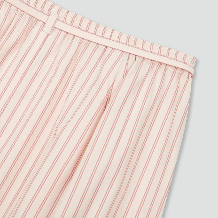 JAJU Light Cotton Wrap Skirt (Dark Pink) — яркость и лёгкость в каждом движении