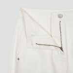 JAJU Denim Skirt (Ivory) — светлая альтернатива классическому дениму