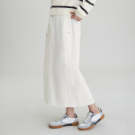 JAJU Denim Skirt (Ivory) — светлая альтернатива классическому дениму