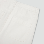 JAJU Denim Skirt (Ivory) — светлая альтернатива классическому дениму