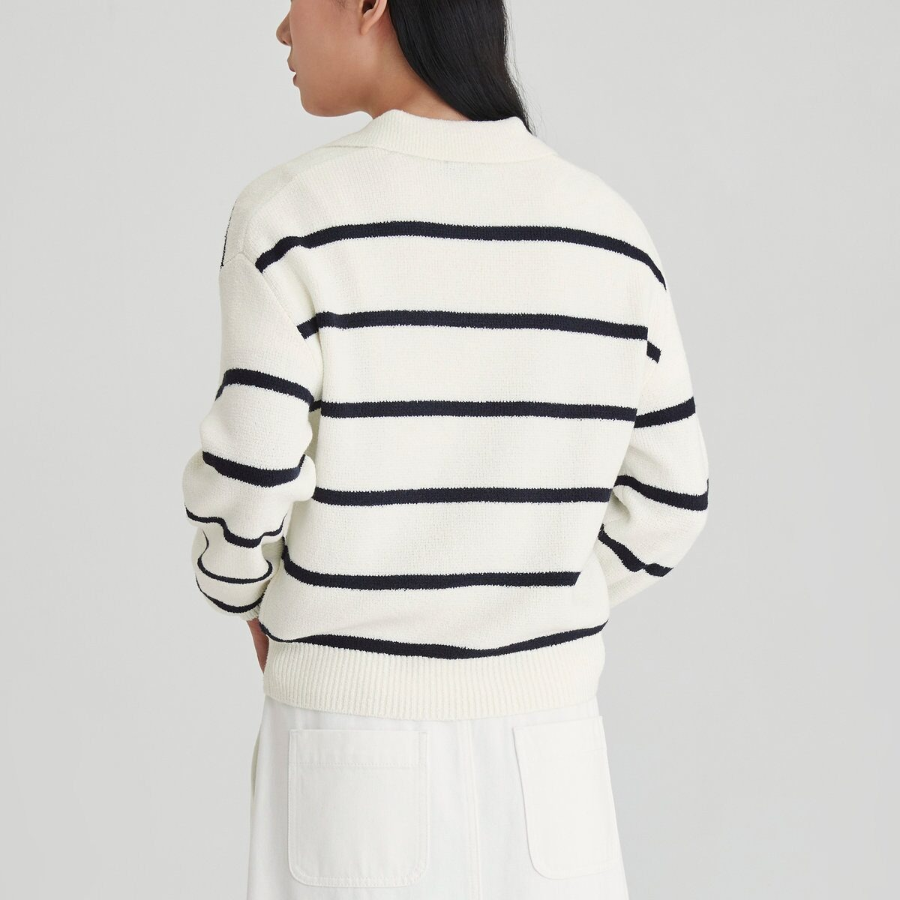 JAJU Denim Skirt (Ivory) — светлая альтернатива классическому дениму