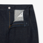 JAJU H-Line Slit Skirt (Navy) — классическая строгость в современном исполнении