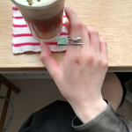 Серебряное открытое кольцо с королевским силуэтом для многослойного ношения