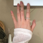 Серебряное открытое кольцо с винным узлом