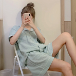 Ademi Cotton Candy 2-Piece Pajama Set