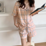 Ademi Apricot 2-Piece Pajama Set