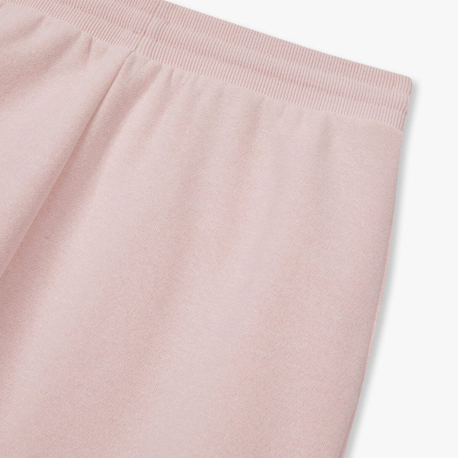 JAJU Brushed Sweat Skirt (Pink) — мягкость и уют в спортивном стиле