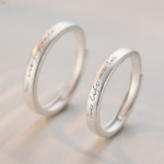 Серебряное открытое кольцо с надписью «Love Letter»