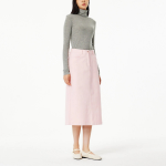 JAJU Corduroy Skirt (Pink) — мягкий акцент в тёплой текстуре