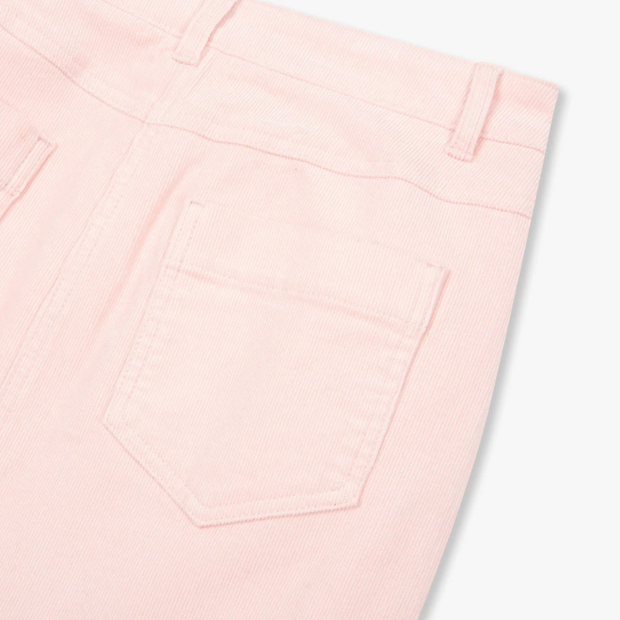 JAJU Corduroy Skirt (Pink) — мягкий акцент в тёплой текстуре