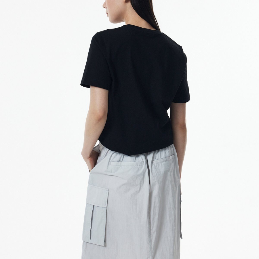 JAJU Crinkle Cargo Skirt (Grey) — практичность и динамика в городском стиле