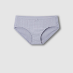 JAJU Cotton Pointelle Hip Hugger Panty (Light Grey) — мягкость хлопка и лёгкая текстура на каждый день