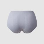 JAJU Cotton Pointelle Hip Hugger Panty (Light Grey) — мягкость хлопка и лёгкая текстура на каждый день
